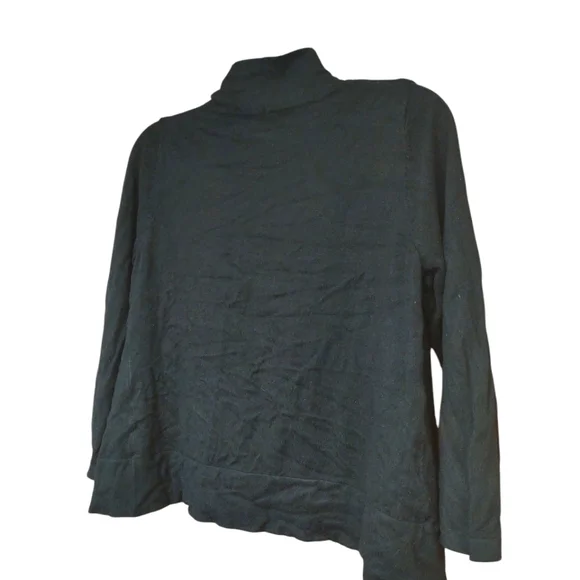 EUC Dana Buchman Open Black Cardigan Size S - Picture 2 of 4